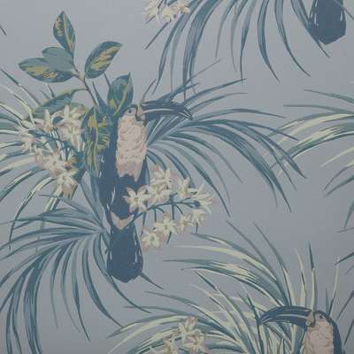 1838 Elodie 1907-135-01 Le Toucan Pale Blue Swatch