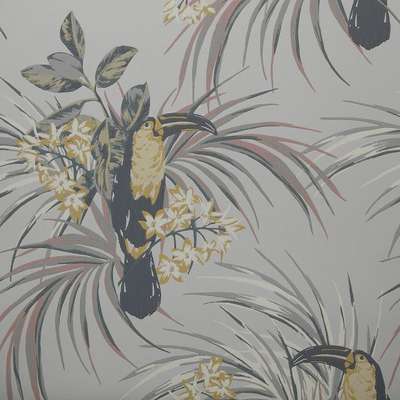 1838 Elodie 1907-135-06 Le Toucan Soft Grey Swatch