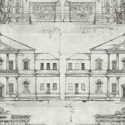 Wallquest Savannah House SV61600
