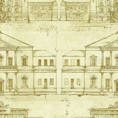 Wallquest Savannah House SV61605